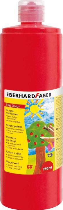 Image du produit EberhardFaber Peinture au doigt (Rouge géranium, 750 ml)