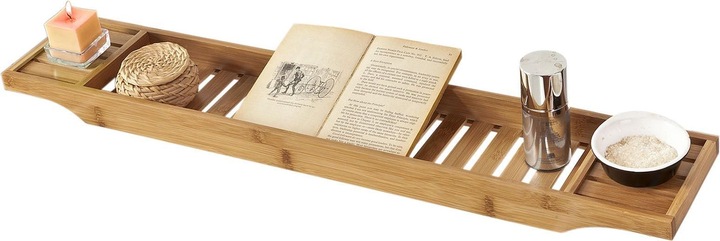 Produktbild SoBuy Badewannenablage (80 x 15 x 5 cm)