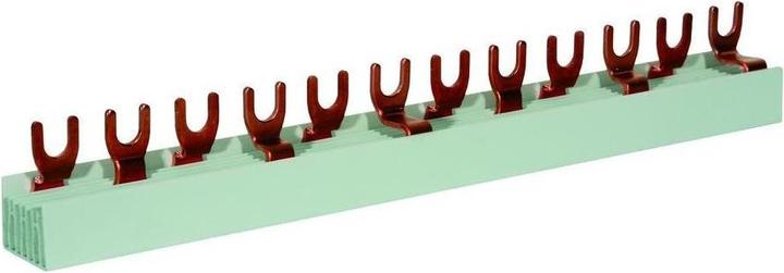 Pollmann Phasenschiene 4ph 17,8mm 210mm 16qmm 80A Gabel isoliert