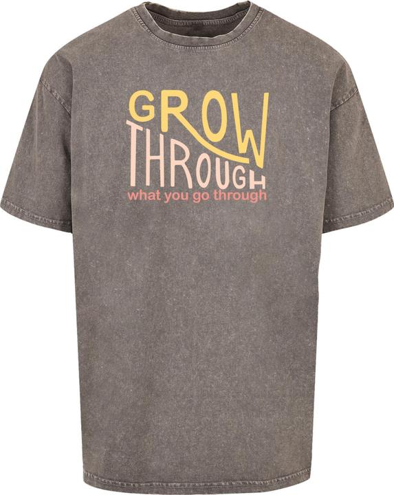 Produktbild Merchcode Spring - Grow through 2 Acid Washed Heavy Oversized Tee - 113603 (S)