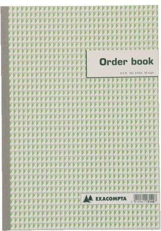 Exacompta Order book white paper A4 (50 x)