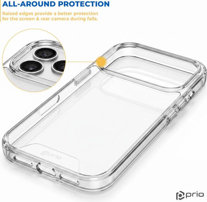 Actual product image prio Protective Case for iPhone 15 (6.1in) clear (Apple iPhone 15)