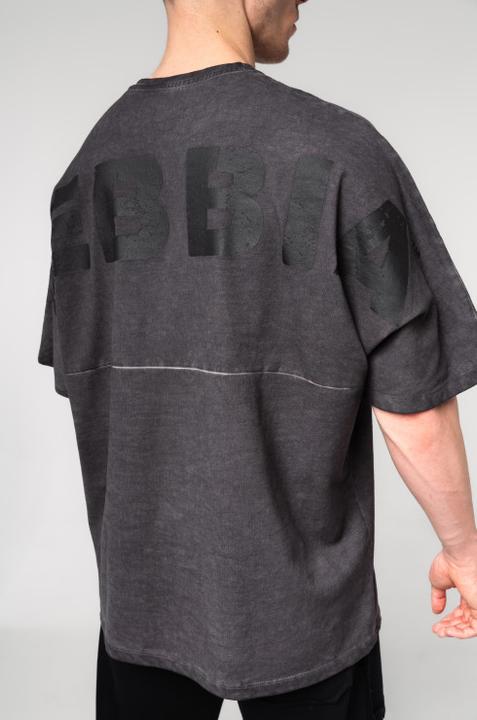 Produktbild Nebbia Washed-off Oversized T-Shirt No Shortcuts 369 - black (XXL)