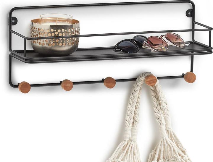 Produktbild Zeller Present Wandregal (14 x 27 x 47 cm)