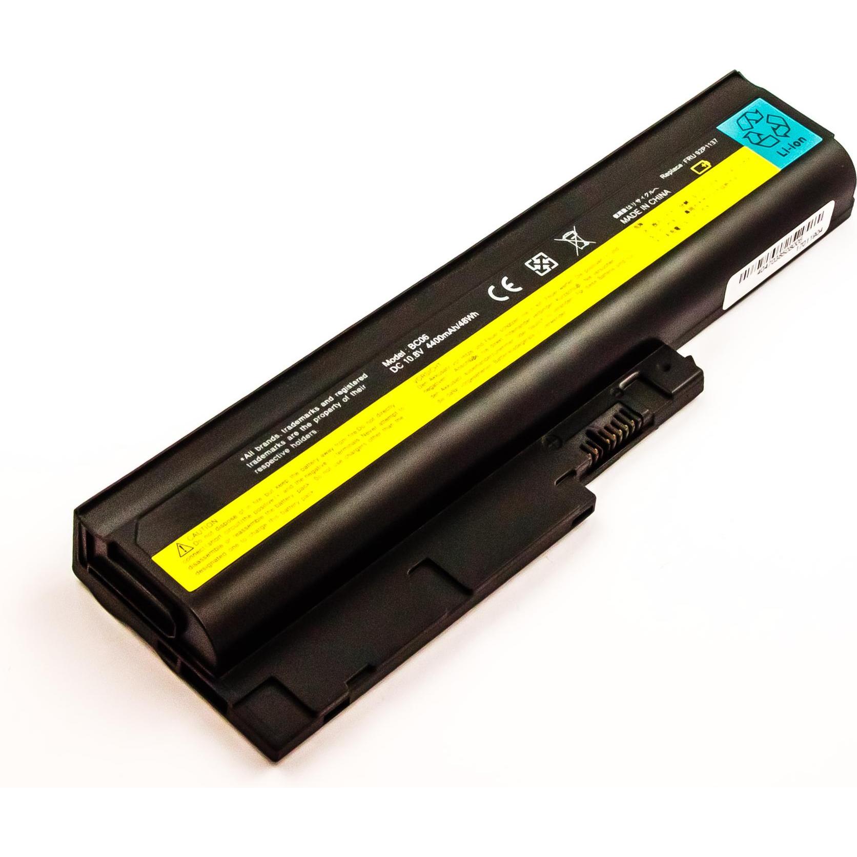 Thumbnail - AGI 45512 - Batterie/Akku - Lenovo (4400 mAh), Notebook Akku, Schwarz