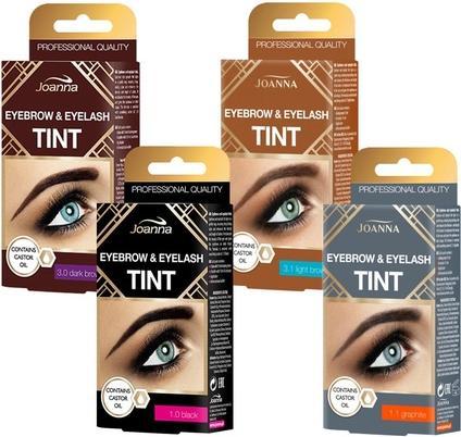 Joanna Henna For Eyebrows And Eyelashes Cream 3.0 Dark Brown 15Ml (15 ml)