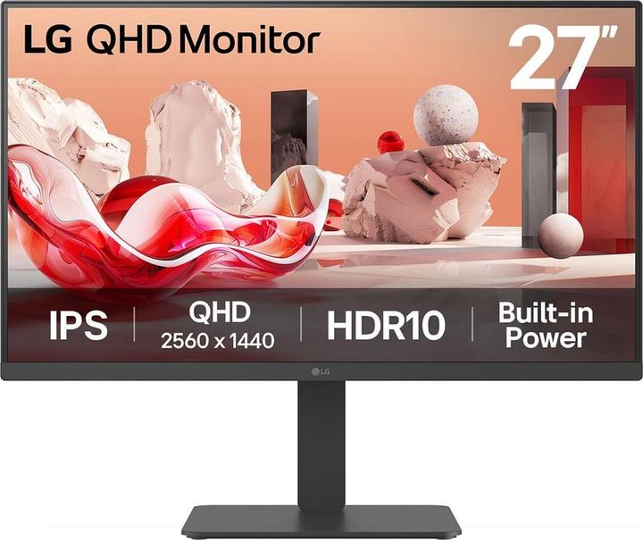 LG Dis 27 27BA45QB-B Business QHD IPS Black (2560 x 1440 pixels, 27")