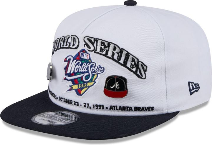 Produktbild New Era Golfer Cap - World Series 1999 Pin Yankees Braves (One Size)