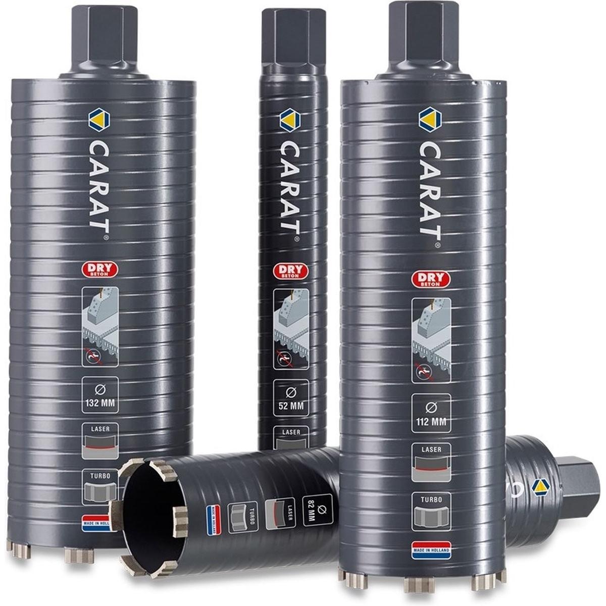 Carat, Punta da trapano, ED06230020 Punta diamantata per trapano da essiccazione - 62 x 300 mm - 5/4'unc (62 millimetri)