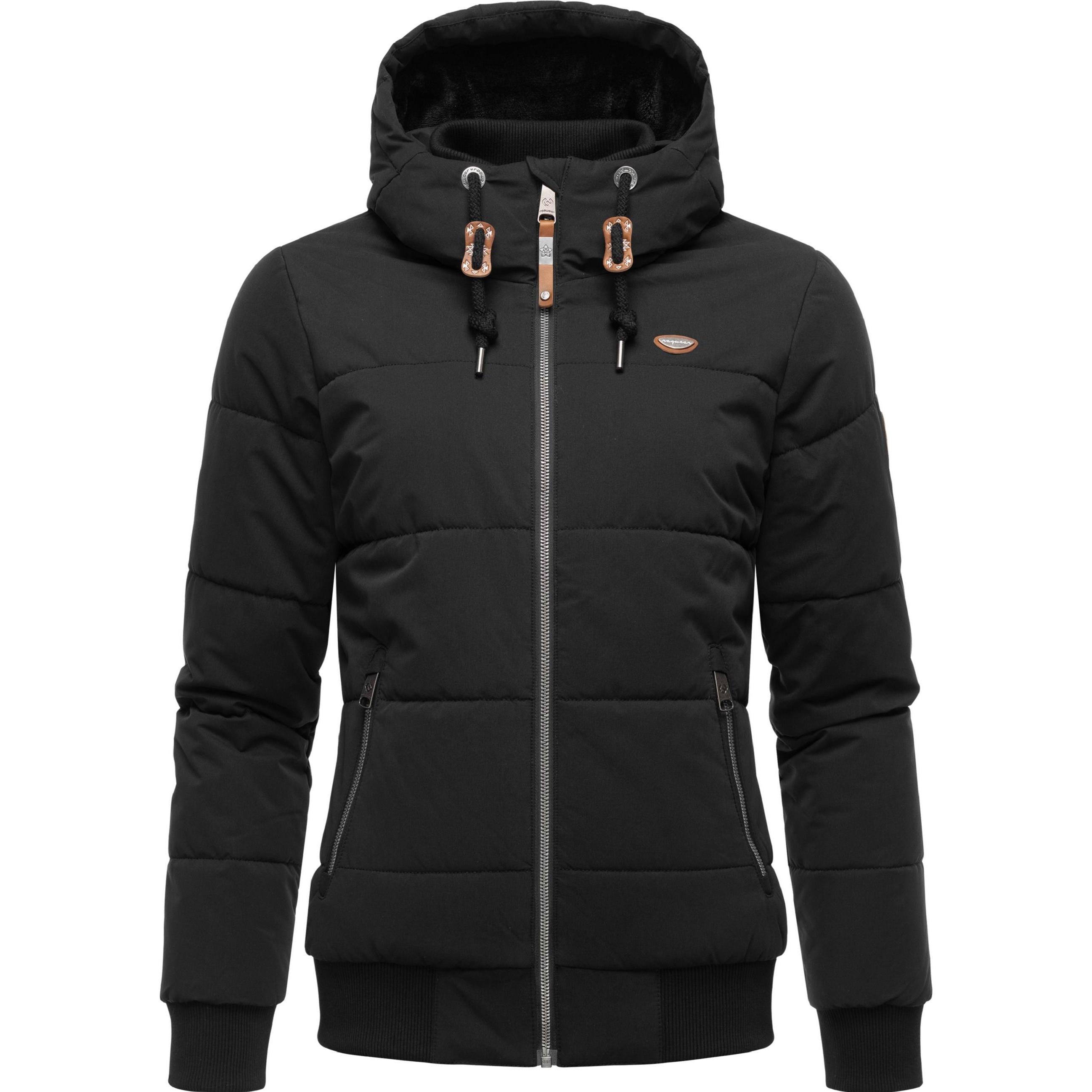 Ragwear, Damen, Jacke, Nuggys Solid (3XL), Schwarz, 3XL