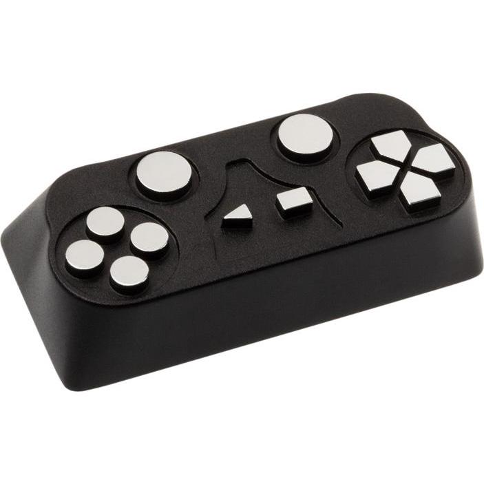 Zomoplus Aluminium Keycap Gamepad II, Maus + Tastatur Zubehör, Schwarz