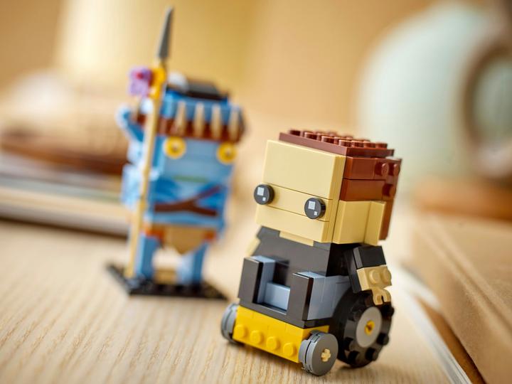 Actual product image LEGO BrickHeadz Jake Sully and His Avatar 40554 (40554, LEGO Brickheadz, LEGO Rare Sets)