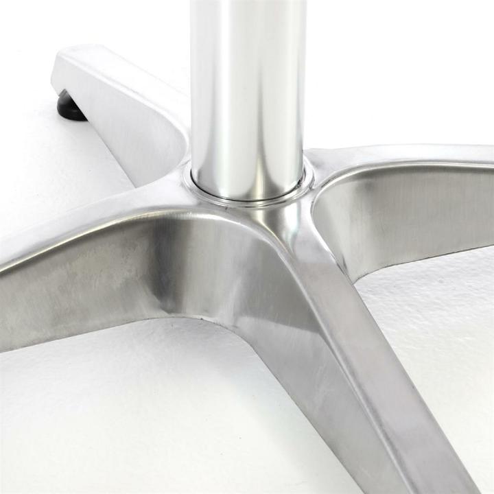 Actual product image VCM Stehtisch Bistrotisch Edelstahl Aluminium Ø60 x H110/70 cm (60 x 110 cm)