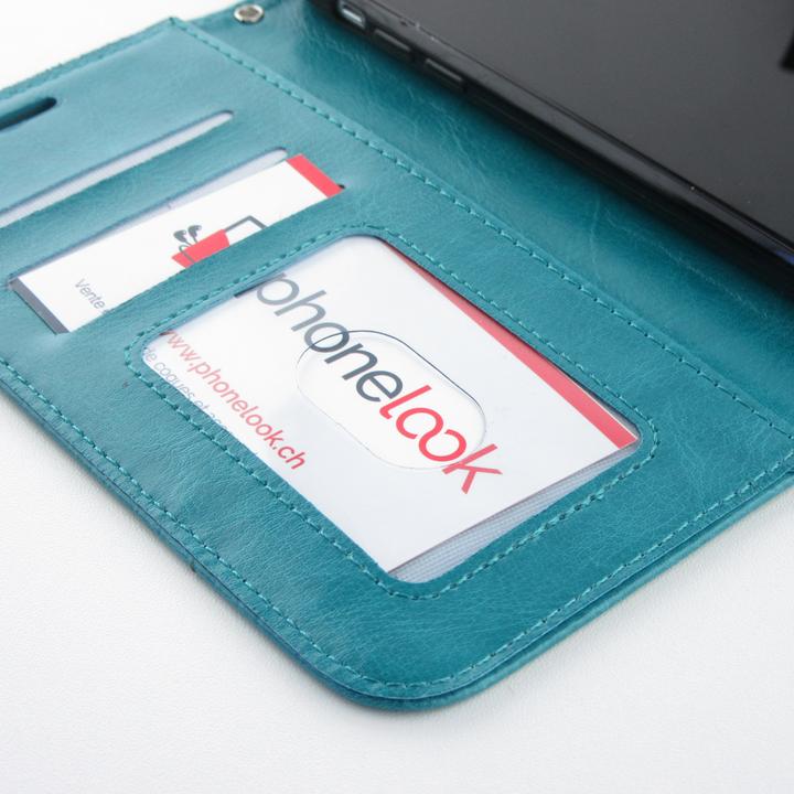 Actual product image PhoneLook Cover Premium Flip Turquoise (Apple iPhone 11)