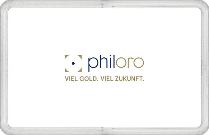 Produktbild Philoro Goldbarren 0,5 g - Geschenkkarte "Geburtstagszauber" (999.90)
