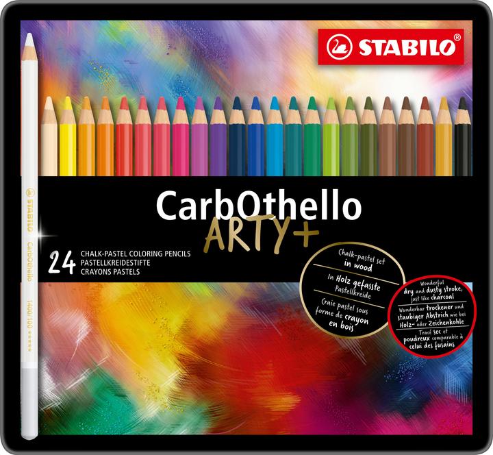 Produktbild STABILO CarbOthello Farbstifte ARTY, 24er Etui (Mehrfarbig, 24 x)