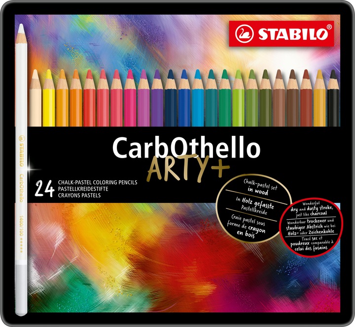 Produktbild STABILO CarbOthello Farbstifte ARTY, 24er Etui (Mehrfarbig, 24 x)