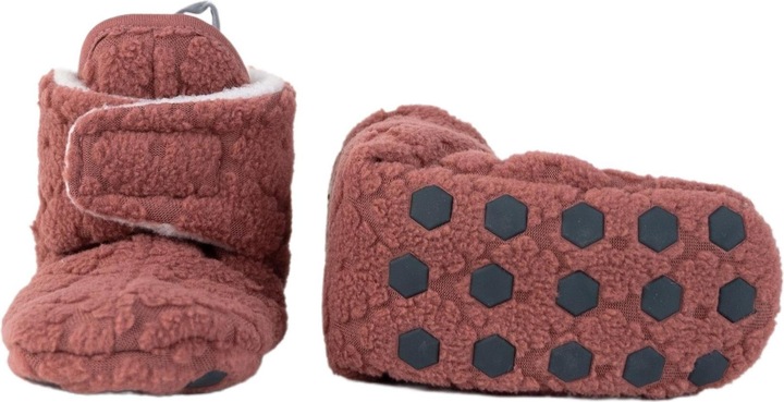 Produktbild Lodger Hausschuhe Fleece Folklore Rosewood 0-3 Mt. (62/68)
