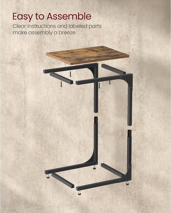 Actual product image Vasagle Side table (40 x 30 x 62 cm)