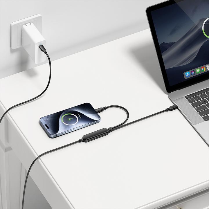 Produktbild Value USB Typ C Split-Ladekabel (1.80 m, USB 2.0, 100 W)