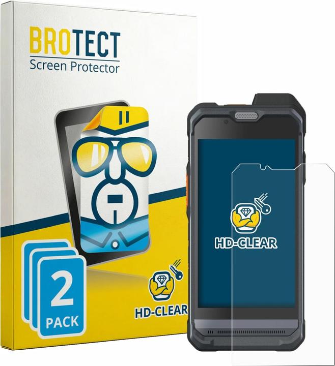 Produktbild BROTECT Schutzfolie für Hytera PNC460 Displayschutz Displayschutzfolie Folie Klar Transparent