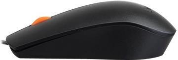 Actual product image Lenovo USB Mouse Black (Cable)