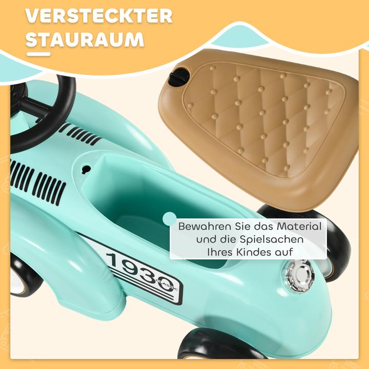 Actual product image Aiyaplay Kinder Rutschauto Kunststoff, Metall Grün