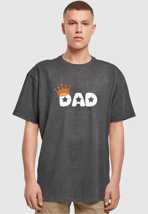 Produktbild Merchcode Fathers Day - King Dad Heavy Oversize Tee - 113625 (3XL)