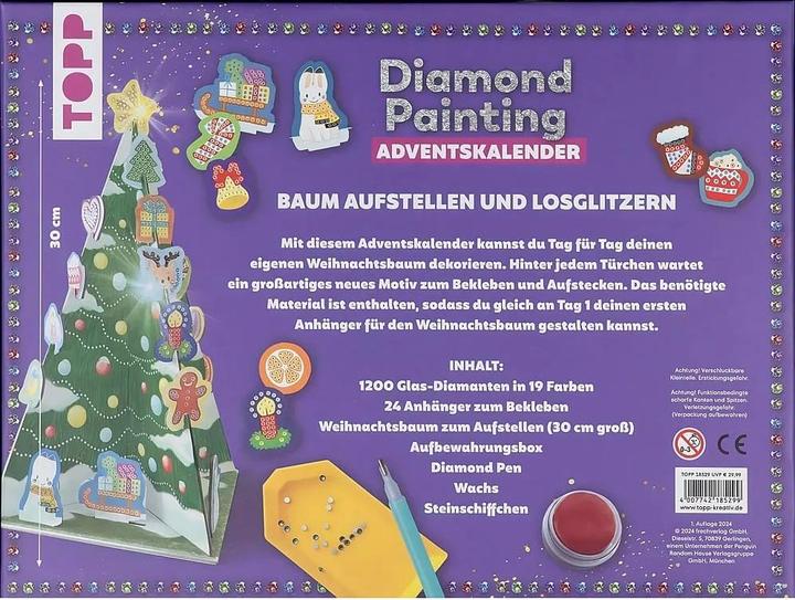 Actual product image Topp Christmas magic - The Diamond Painting