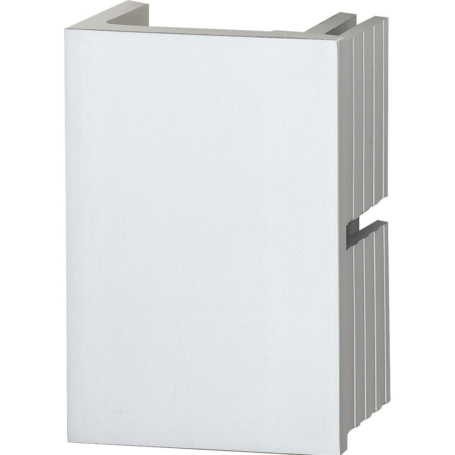 Kws, Türgriff + Fenstergriff, Konsole 65mm - für Balkengriffe, Profil 120mm, Aluminium silber eloxiert (Türgarnitur)