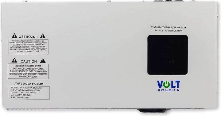 Volt Polska Stabilizzatore di tensione AVR 3000VA 8% SLIM (3000 VA)