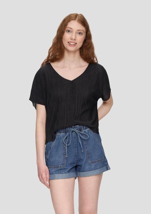 Image du produit S.Oliver T-Shirt T-Shirt im Relaxed Fit mit Strukturmuster (XS)