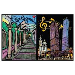 ColorVelvet, Quaderno + Bloc notes, Velvet Notebook A5 Bologna (A5)