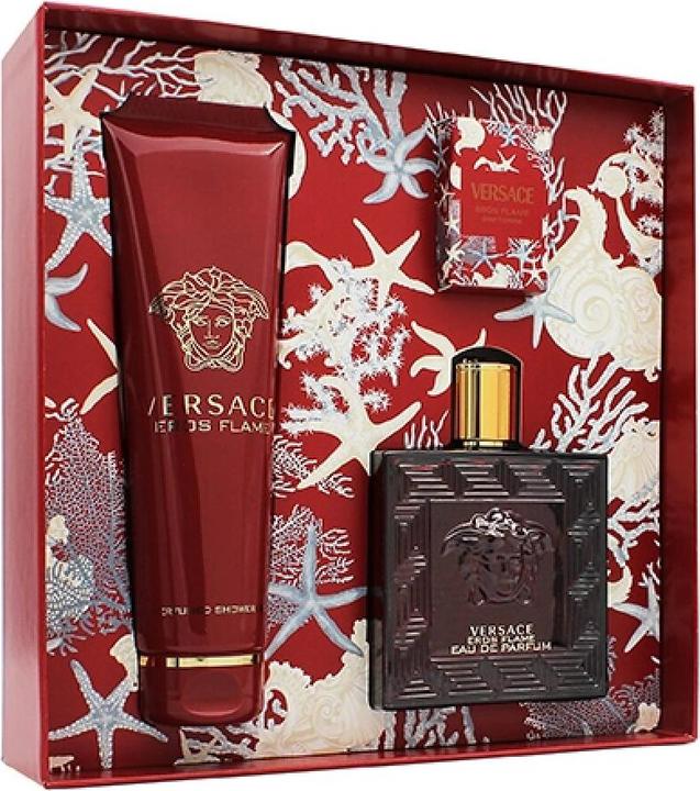Produktbild Versace Geschenkset Eros Flame pour Homme Set /100ml /5ml (Parfum Set)