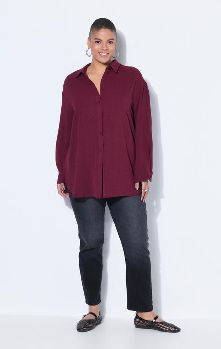 Produktbild Studio Untold Hemdbluse, oversized, Krepp, Langarm (58, 60)