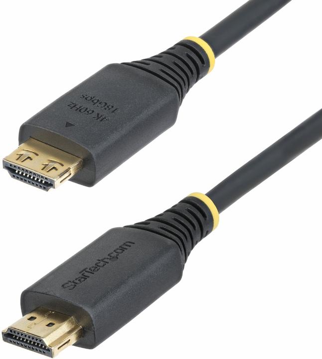Produktbild StarTech HDMI Cable - Gripping Gripping Connectors/4k 60hz/Hdr1 (0.50 m)
