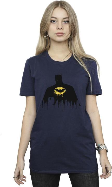 Immagine prodotto Batman Shadow Paint Maglietta Ampia Donna (XL)