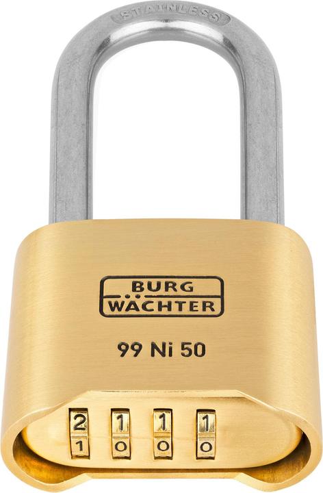 Productafbeelding Burg Wächter Combinatiehangslot 99 Ni 50 HB 65 SB