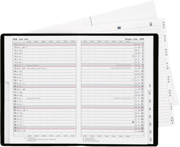 Actual product image Biella Planner Istanbul (English, German, French, Italian)
