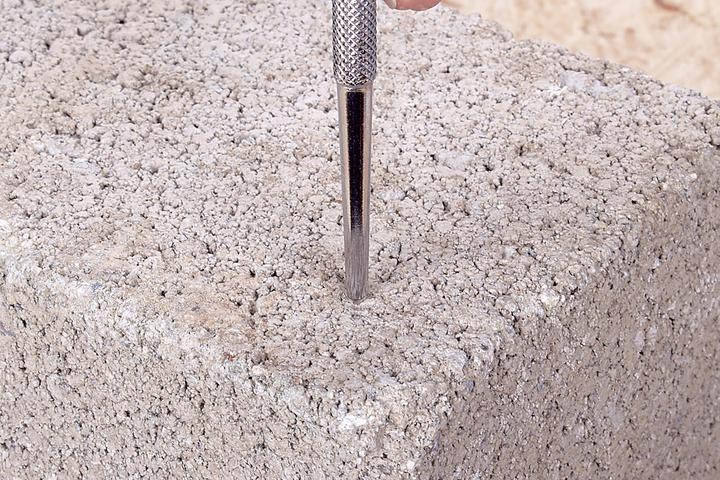 Actual product image wolfcraft 1 centre punch, chrome-plated, ø8x125mm