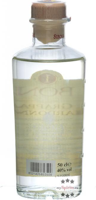 Produktbild Sibona Grappa Di Chardonnay 40% Vol. 0,5l
