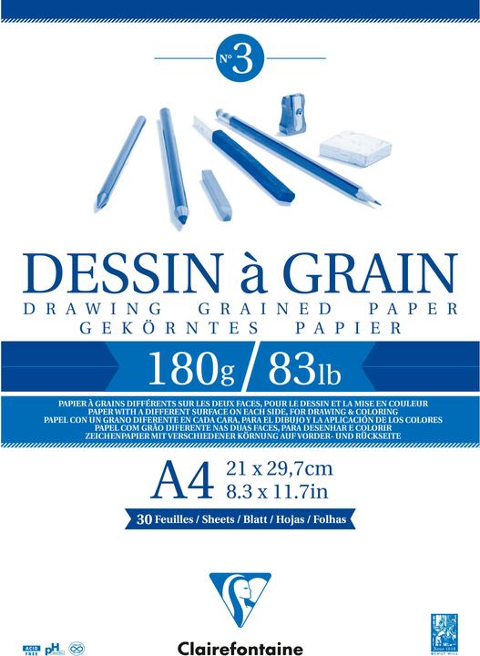 Produktbild Clairefontaine Zeichenblock (A4, Blanko)