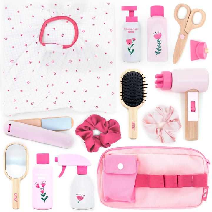 UMU Holz Friseur Spielset Little Woman