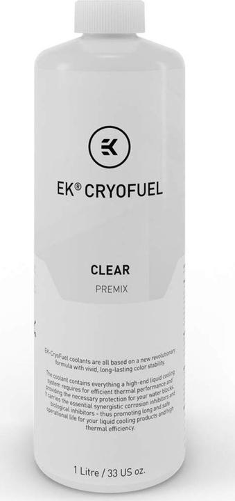Image du produit EKWB EK-CryoFuel, 1000ml Mélange prêt à l'emploi - Transparent (1000 ml, Prêt à l'emploi)