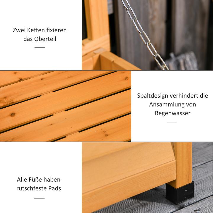 Actual product image Outsunny Garden chest