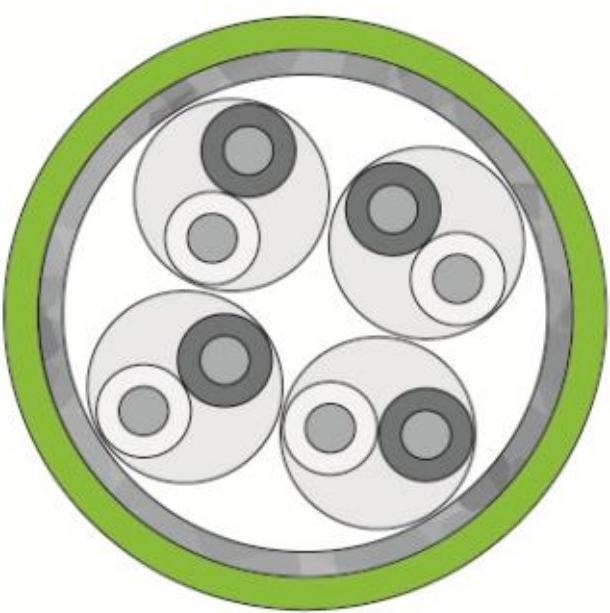 Productafbeelding Digitus Netwerkkabel (S/FTP, CAT7, 500 m)