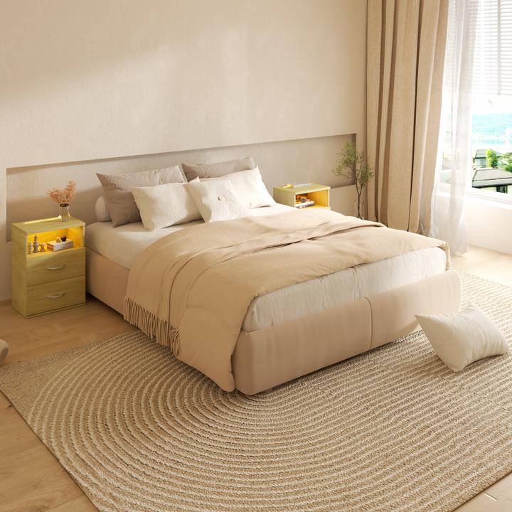 Produktbild Casaria Nachttisch (39 x 28 x 54 cm)