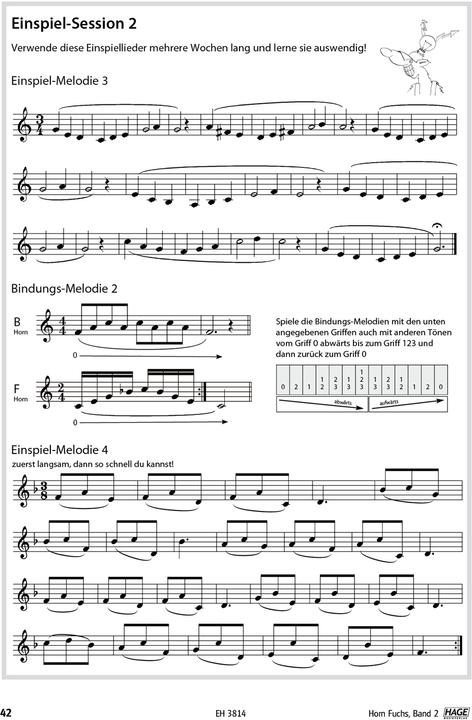Immagine prodotto Horn Fuchs Band 2 mit CD (Tedesco, Andreas Stopfner, Stefan Dünser, 2015)