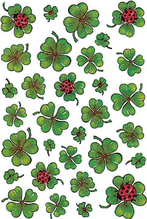 Produktbild HERMA Sticker Kleeblätter