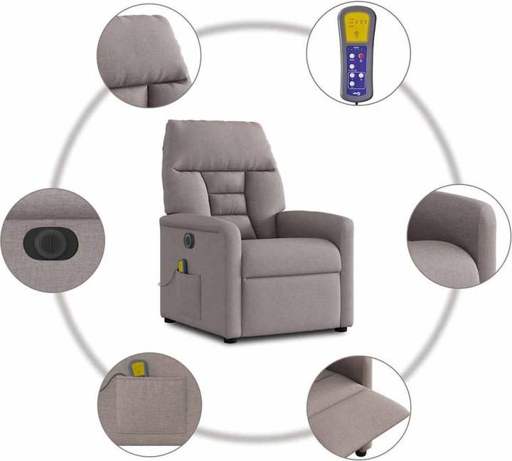 Image du produit vidaXL elektrischer Massagesessel